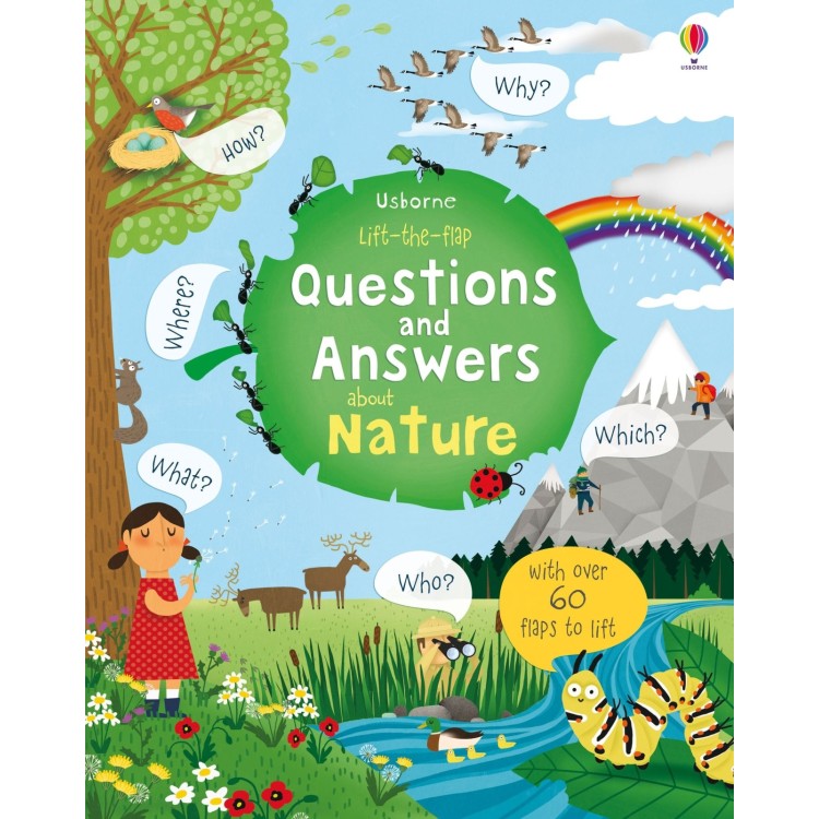 Usborne Lift The Flap Questions And Answers About Nature