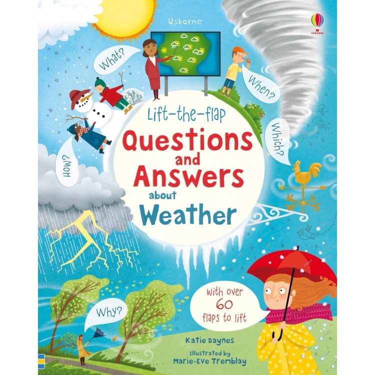 Usborne Lift The Flap Questions And Answers About Weather