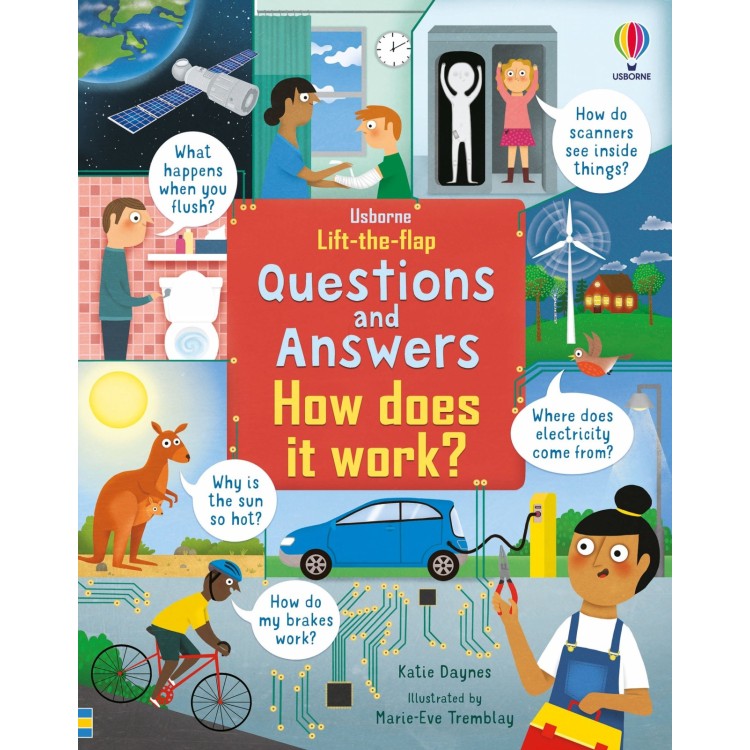 Usborne Lift-the-Flap Questions and Answers how does it work?