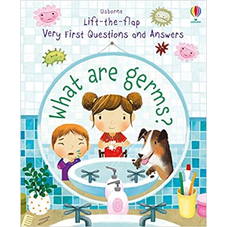 Usborne Lift the Flap very first questions and answers what are germs book