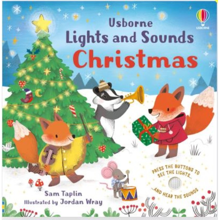 Usborne Lights And Sounds Christmas book