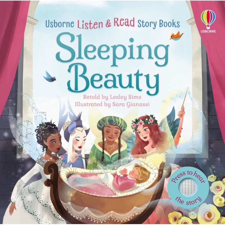 Usborne Listen and Read Story Books Sleeping Beauty 9781803707679