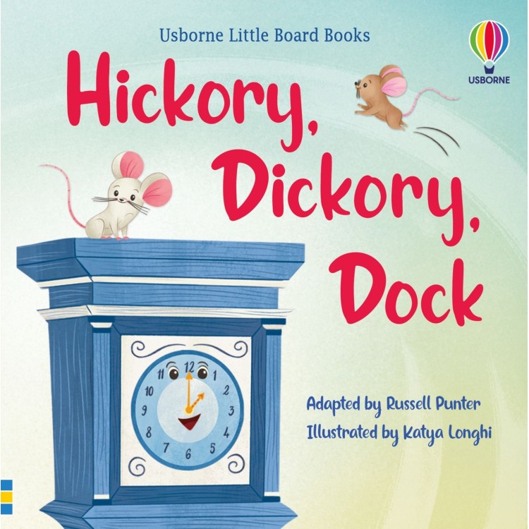 Usborne Little Board Books - Hickory Dickory Dock