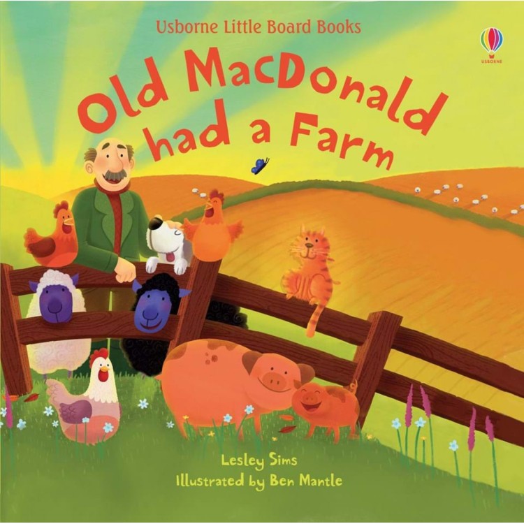 Usborne Little Board Books Old Macdonald Had A Farm
