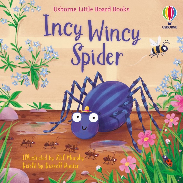Usborne Little Board Books Incy Wincy Spider