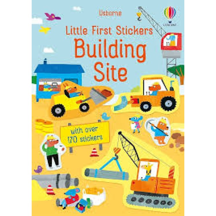 Usborne Little First Stickers Building Site