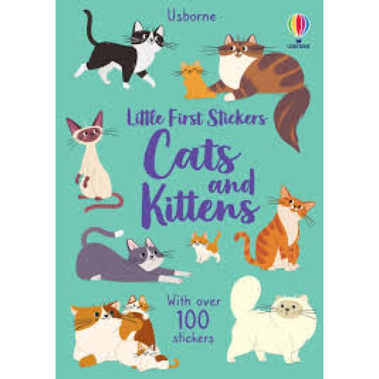 Usborne Little First Stickers Cats and Kittens