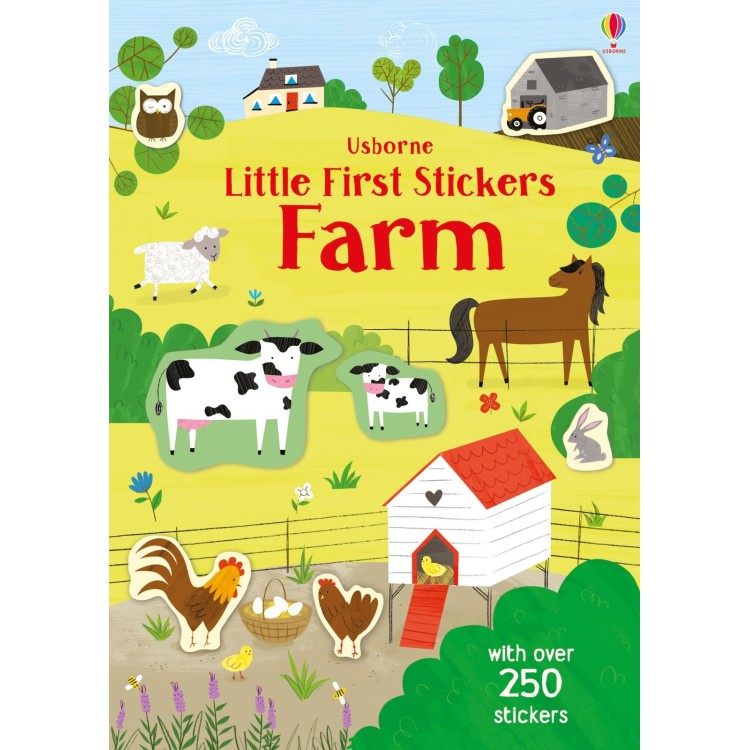 Usborne Little First Stickers Farm