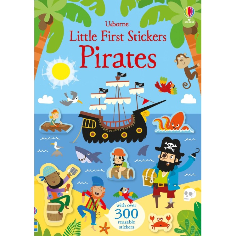 Usborne Little First Stickers PIRATES