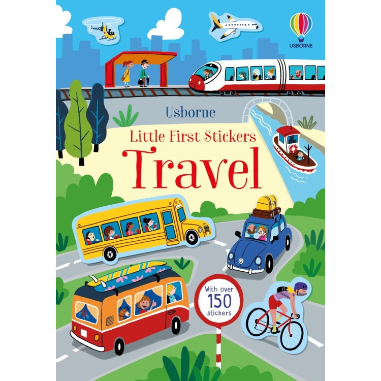 Usborne Little First Stickers Travel