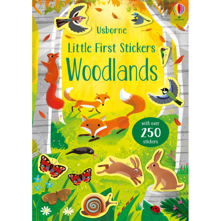 Usborne Little First Stickers Woodlands
