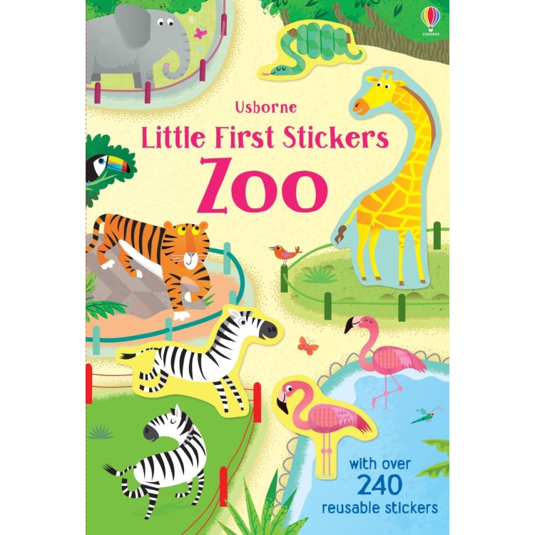 Usborne Little First Stickers ZOO