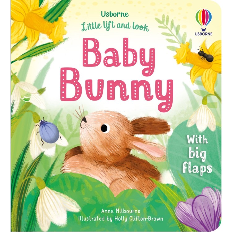 Usborne Little Lift And Look BABY BUNNY