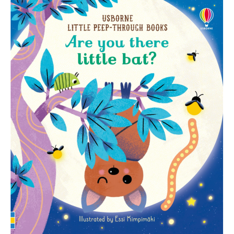 Usborne Little Peep-Through Are You There Little Bat?
