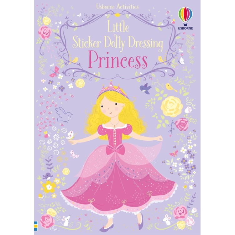Usborne Little Sticker Dolly Dressing Princess