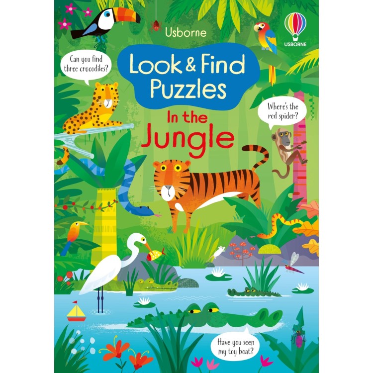 Usborne Look & Find Puzzle In the Jungles