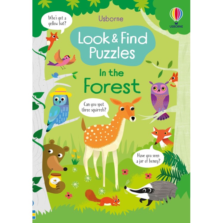 Usborne Look & Find Puzzles In the Forest