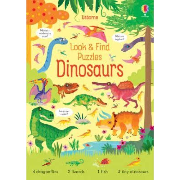 Usborne Look & Find puzzles - Dinosaurs
