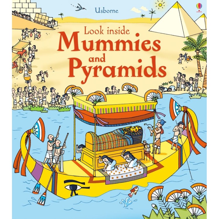 Usborne Look Inside Mummies and Pyramids