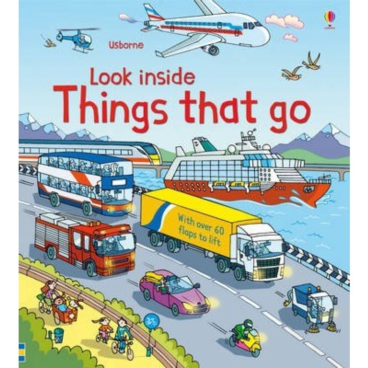 Usborne Look Inside Things That Go