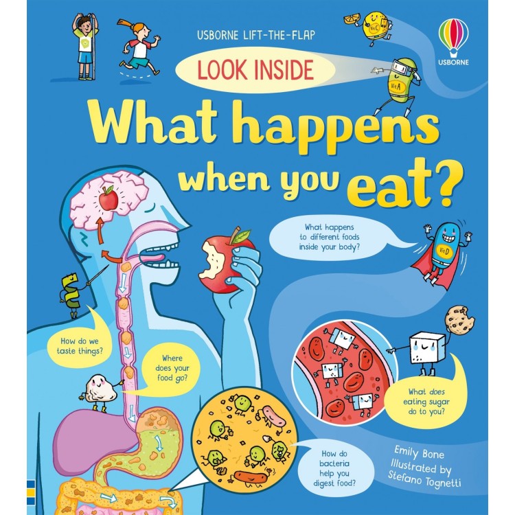 Usborne Look Inside What Happens When You Eat