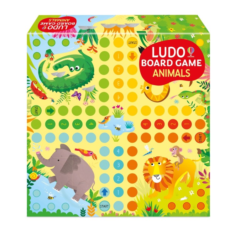 Usborne Ludo Board Game Animals