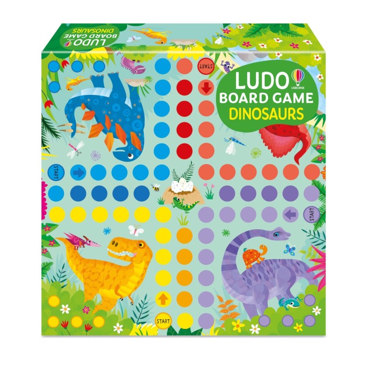 Usborne Ludo Board Game Dinosaurs