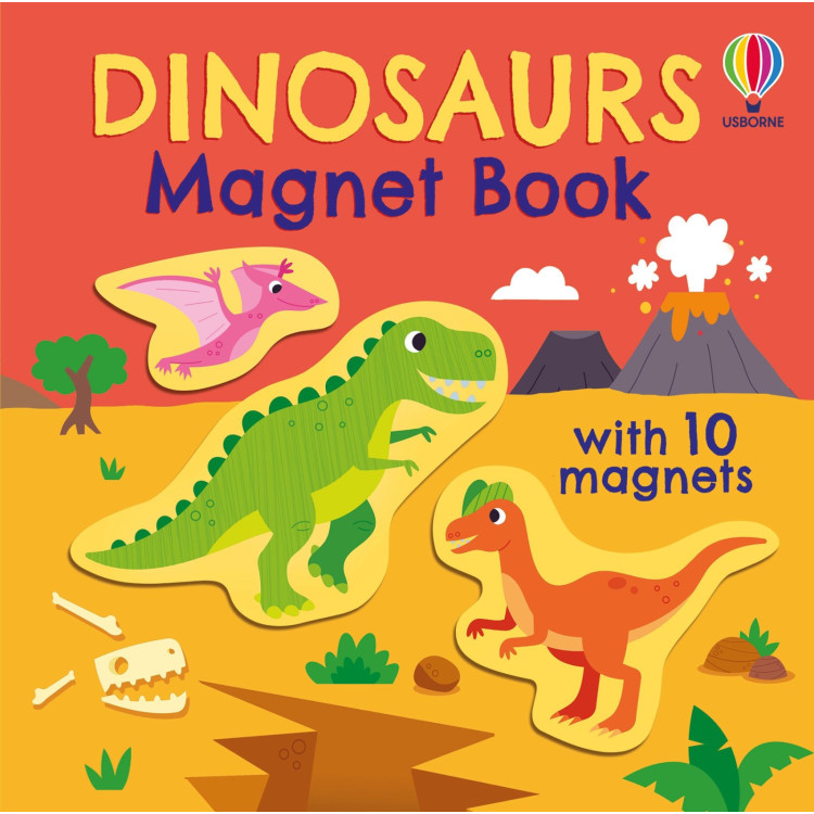 Usborne Magnet Book Dinosaurs