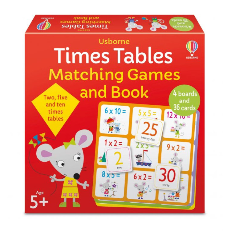 Usborne Mathing Games and Book Times Tables