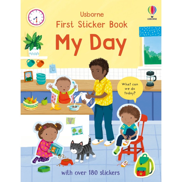 Usborne My First Sticker Book MY DAY