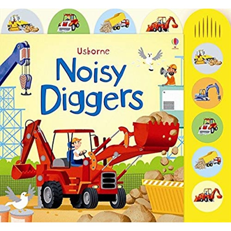 Usborne Noisy Diggers Book