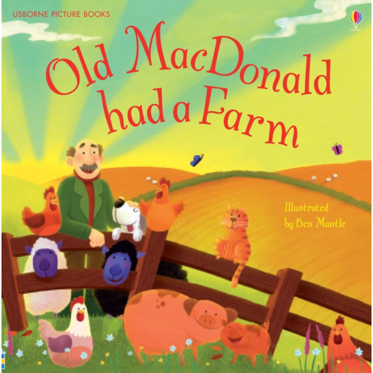 Usborne Picture Books - Old MacDonald Had A Farm