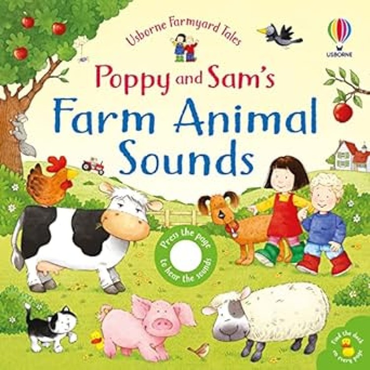 Usborne Poppy and Sam Farm Animal Sounds