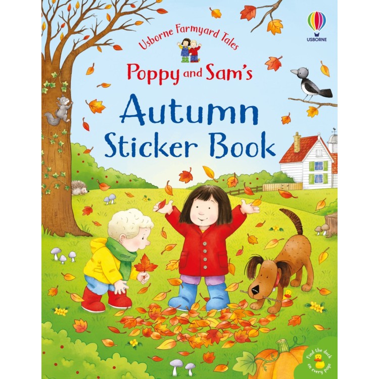 Usborne Poppy and Sam's Autumn Sticker Book 9781803701028