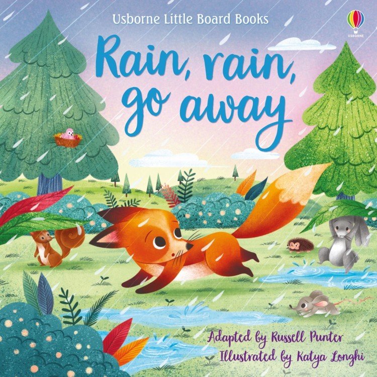 Usborne Little Board Books Rain, rain go away