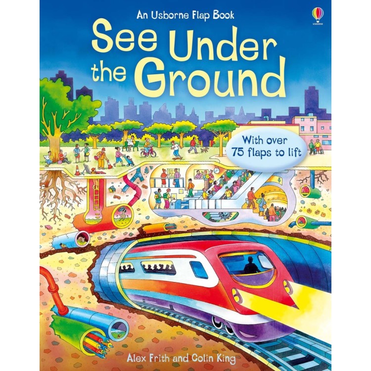 Usborne See Inside Under The Ground