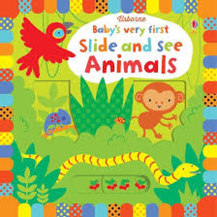 Usborne Slide And See Animals