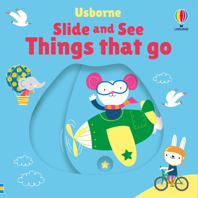 Usborne Slide And See Things That Go