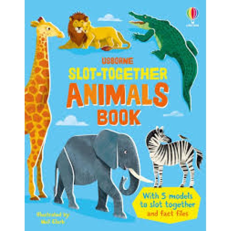 Usborne Slot Together Animals Book