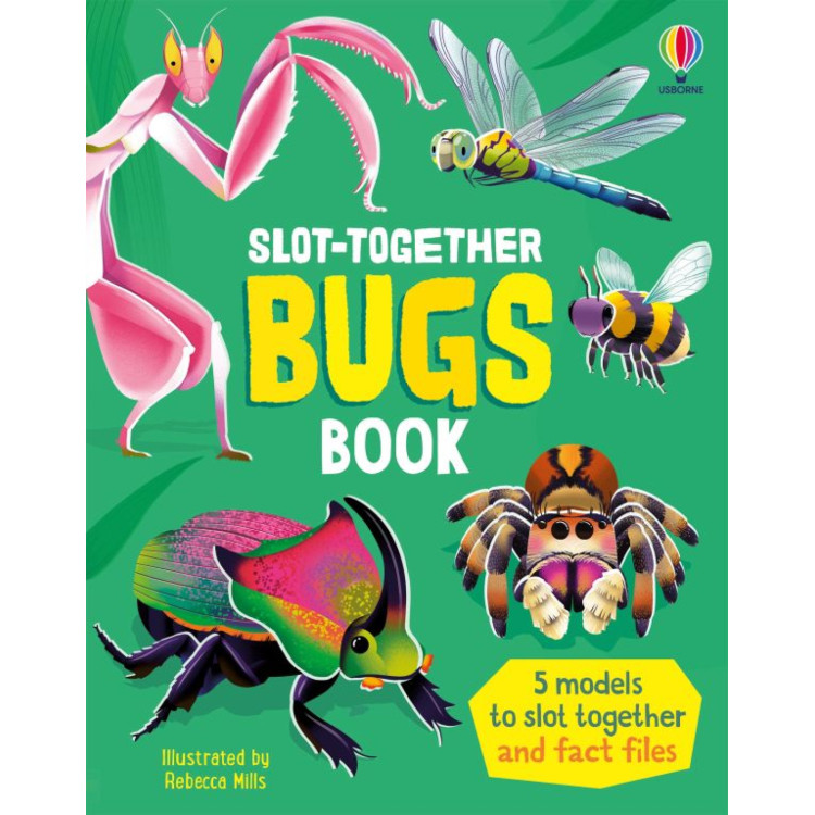 Usborne Slot Together Book Bugs