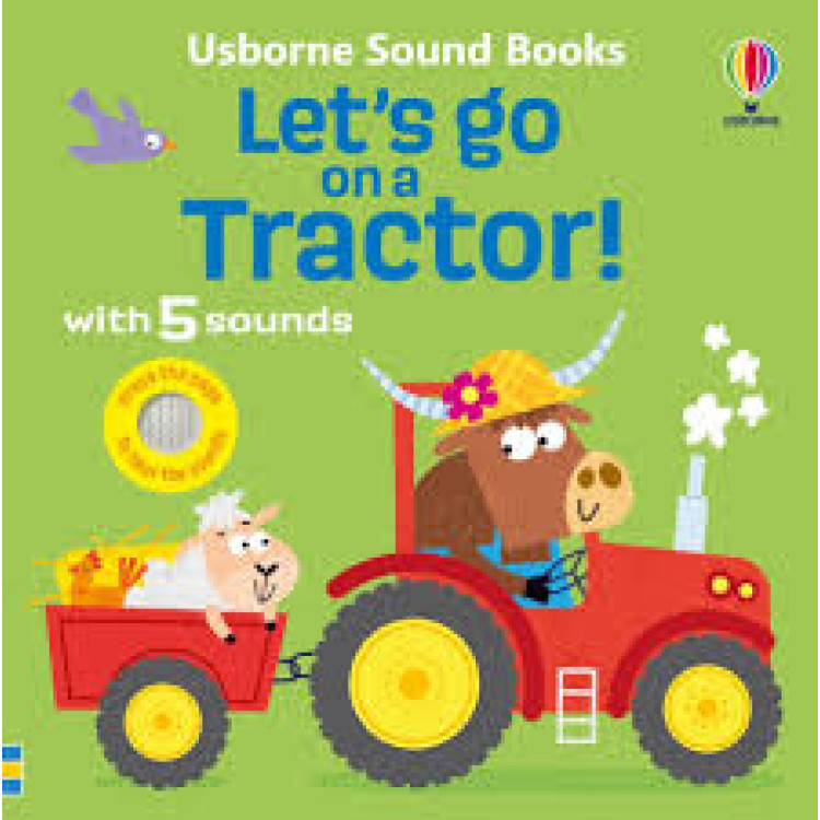 Usborne Sound Books Let's Go On A Tractor!
