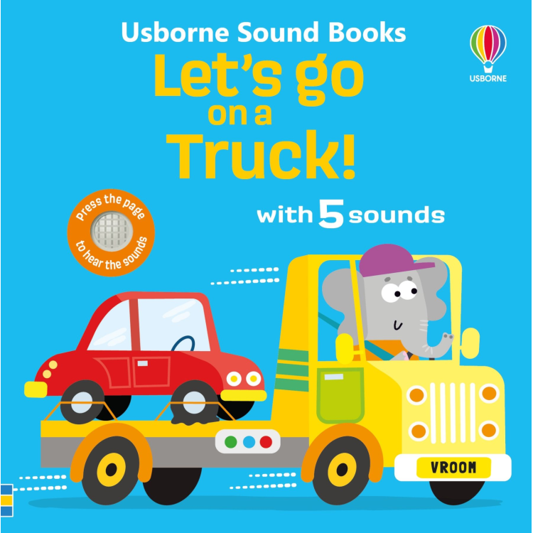 Usborne Sound Books Let's Go On A Truck!