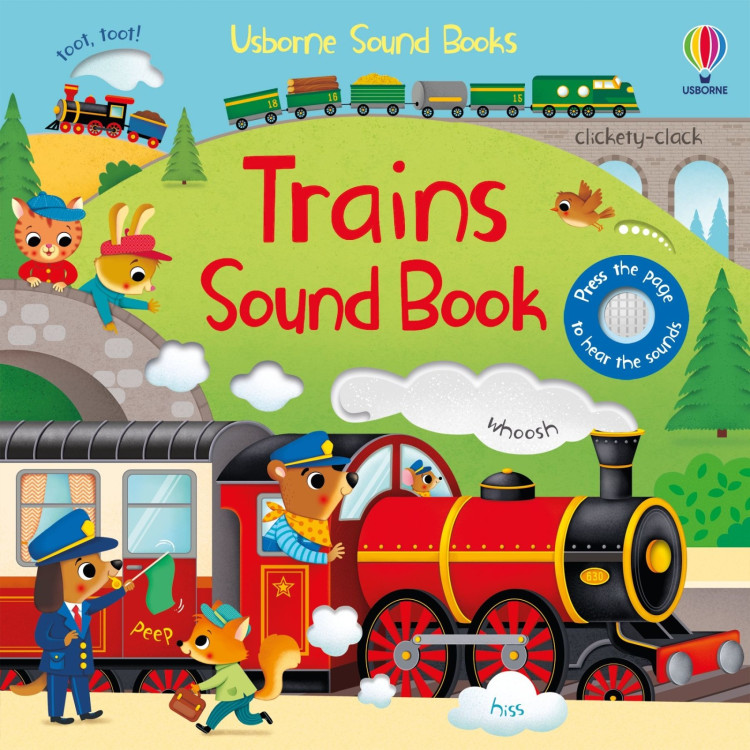 Usborne Sound Books Trains Sound Book