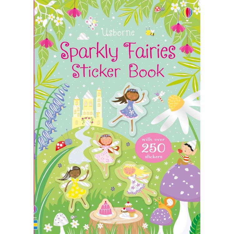 Usborne Sparkly Fairies Sticker Book