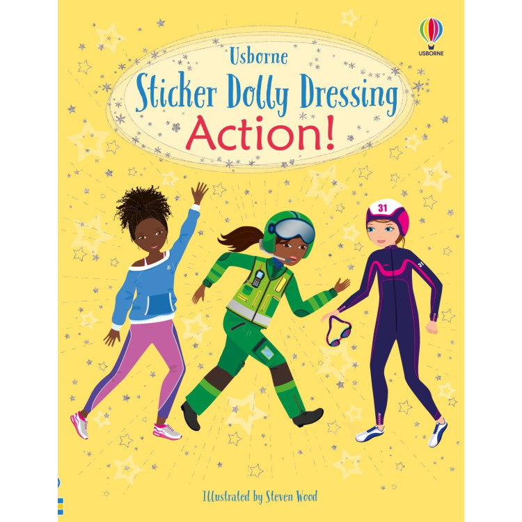 Usborne Sticker Dolly Dressing Action Book