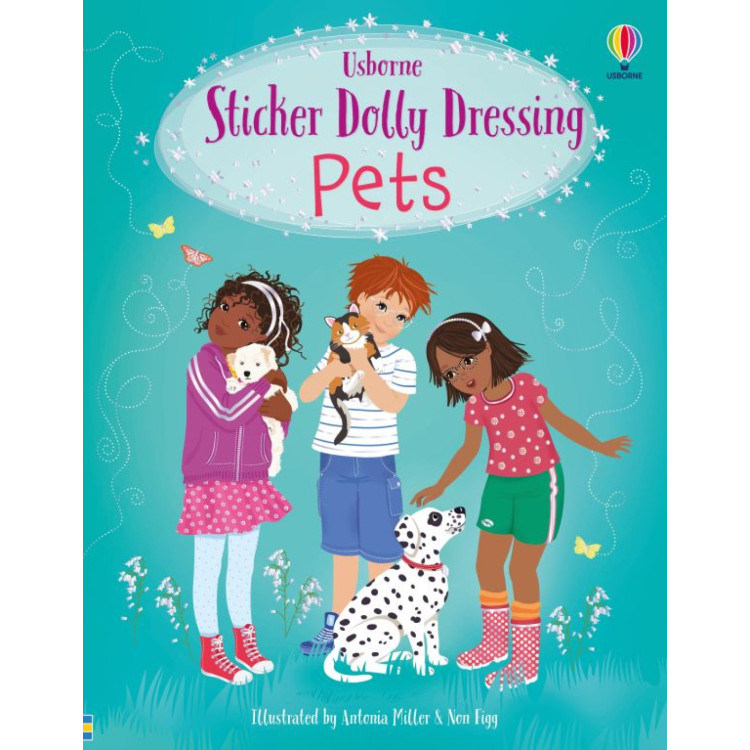 Usborne Sticker Dolly Dressing Pets