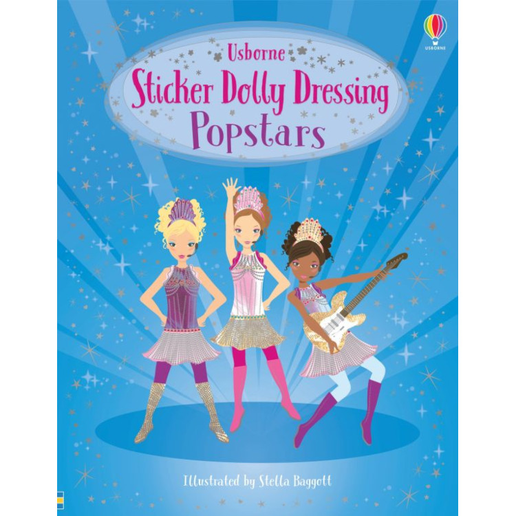 Usborne Sticker Dolly Dressing Popstars