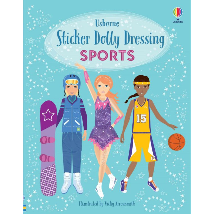 Usborne Sticker Dolly Dressing Sports