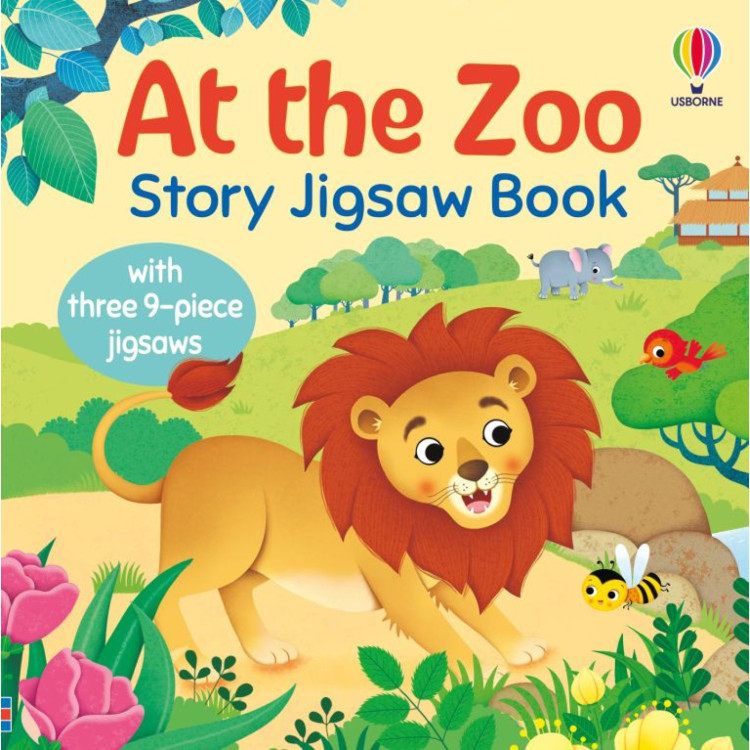 Usborne Story Jigsaw Book At The Zoo