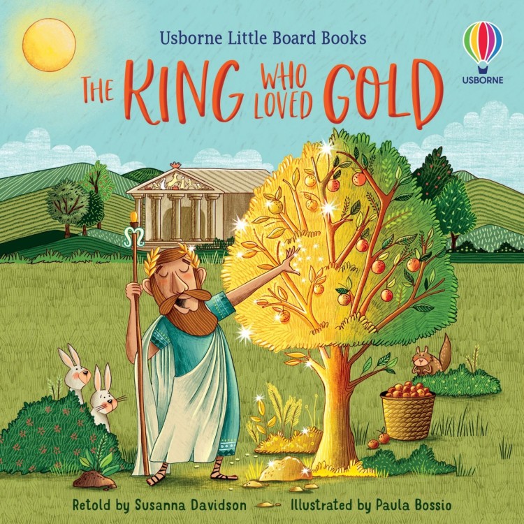 Usborne The King Who Loved Gold Little Board Book